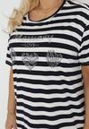 T-shirt Bleumarin