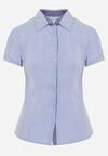 Jasnoniebieska Koszula z Krótkimi Rękawkami Sierre