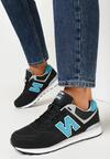 Pantofi sport Negru cu galben