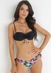 Czarne Bikini ze Wzorzystymi Figami Anemeine