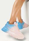 Sneakers Albastru cu roz