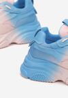 Sneakers Albastru cu roz