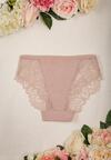 Beżowe Koronkowe Majtki Figi Daryn
