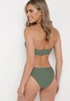 Zielone Bikini 2-częściowe z Biustonoszem i Majtkami Datana