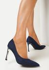 Pantofi stiletto Bleumarin