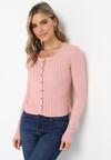 Cardigan Roz deschis