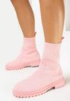Rózsaszín bokacsizma