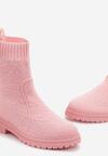 Rózsaszín bokacsizma
