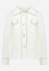 Cardigan Alb