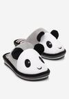 Szare Kapcie z Pluszowym Misiem Pandą Maxoria