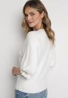 Pulover Alb