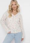 Cardigan Alb