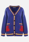 Cardigan Bleumarin