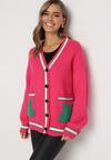 Cardigan Fucsia