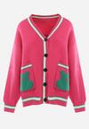 Cardigan Fucsia