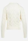 Cardigan Alb