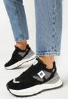 Sneakers Negru cu gri