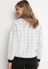 Cardigan Alb
