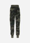 Pantaloni Verde cu portocaliu