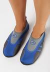 Niebiesko-Szare Elastyczne Buty Sportowe do Wody Athlia