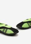 Czarno-Zielone Elastyczne Buty Sportowe do Wody Athlia