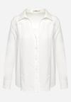 Biała Koszula z Koronkową Lamówką Latorena