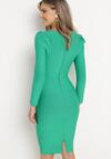 Zielona Sukienka Dopasowana Callaleia