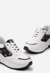 Sneakers Alb cu negru