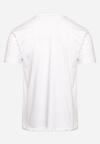 Biała Koszulka Bawełniana z Nadrukiem Direma
