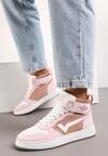 Różowo-Białe Sneakersy Zoiido