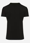 Czarna Koszulka Bawełniana o Klasycznym Kroju Xloette