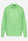 Zielona Koszula z Bawełny Zapinana na Guziki z Długim Rękawem Efiora