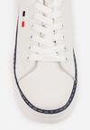Sneakers Alb cu bleumarin