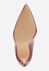 Pantofi stiletto Bordo