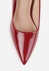 Pantofi stiletto Bordo