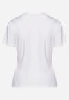 Biały T-shirt z Bawełny z Nadrukiem Pantery Yelfea