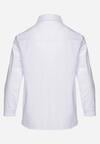 Biała Klasyczna Elegancka Koszula z Bawełny Sasea