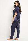 Compleu pijama Bleumarin