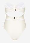 Costum de baie Alb