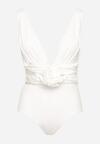 Costum de baie Alb