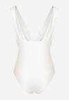 Costum de baie Alb