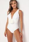 Costum de baie Alb