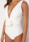 Costum de baie Alb