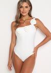 Costum de baie Alb