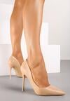 Pantofi stiletto Bej