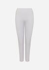 Jasnoniebieskie Legginsy z Wysokim Stanem Parefia