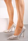 Pantofi stiletto Culoarea șampaniei