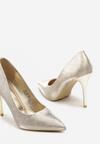 Pantofi stiletto Aurii