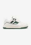 Sneakers Alb cu verde