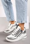 Sneakers Argintii